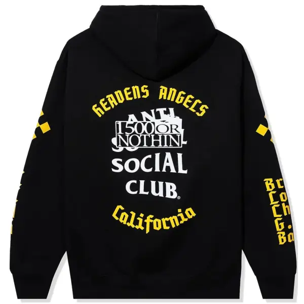 Anti social heaven angels hoodie - HOODIE