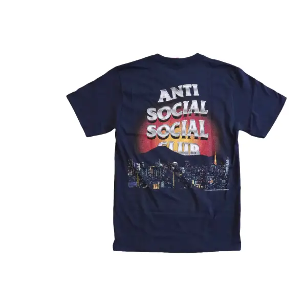 Anti social rising sun t-shirt - T-SHIRT
