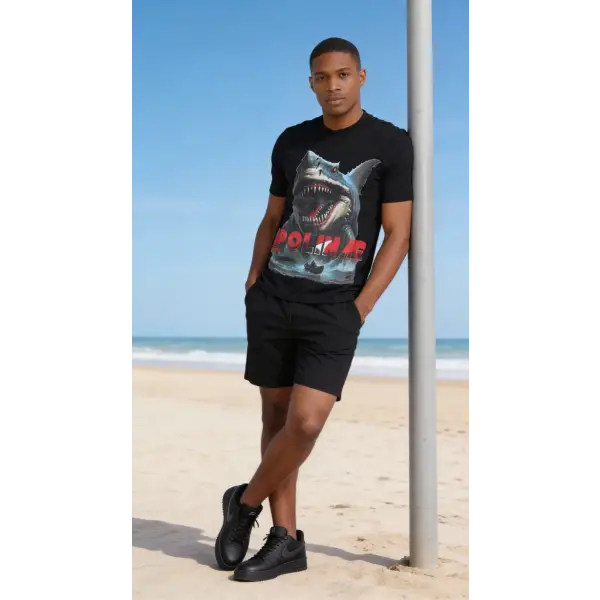 Apolinar shark t-shirt - T-SHIRT