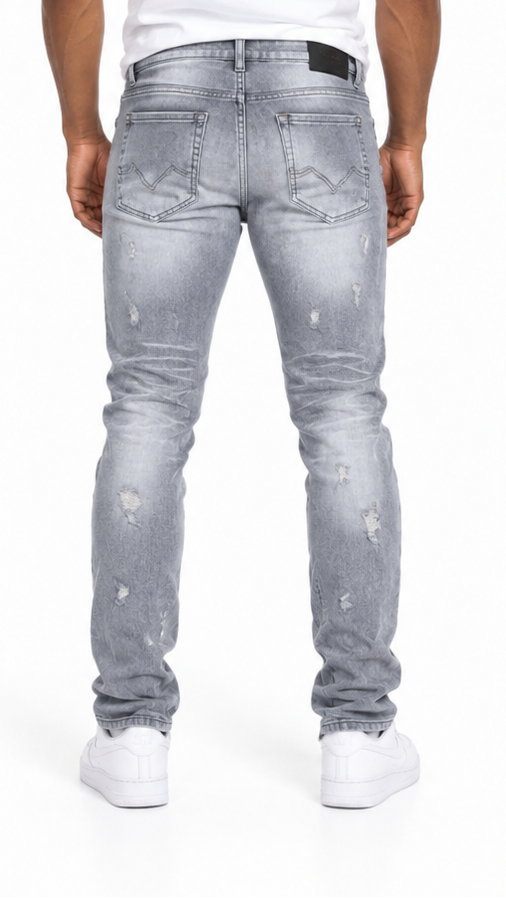 Focus r&r distressed skinny denim by FOCUS