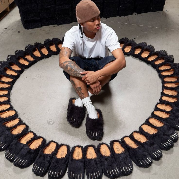 Bravest studios bear claw mules by BRAVEST STUDIOS