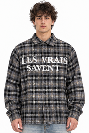 Rebel minds button up flannel shirt by REBEL MINDS