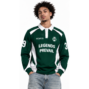 Legends prevail heavy rugby polo by LEGENDS PREVAIL