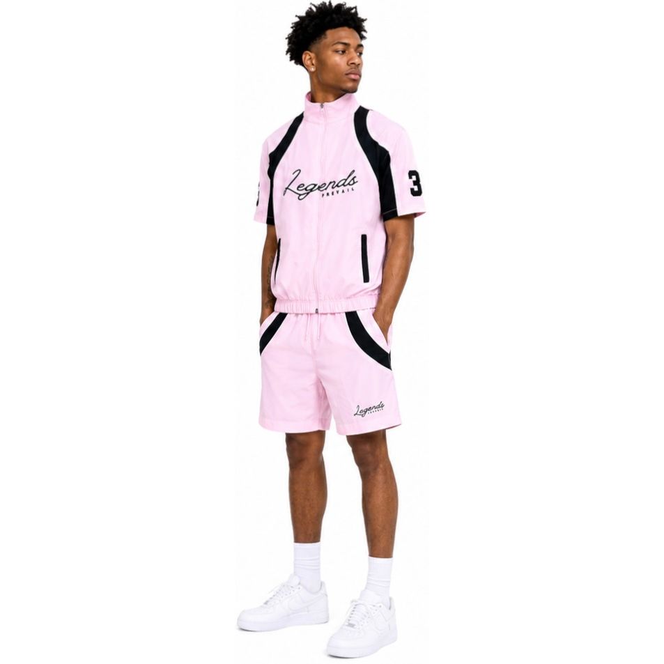 Legends prevail crinkle short set by LEGENDS PREVAIL