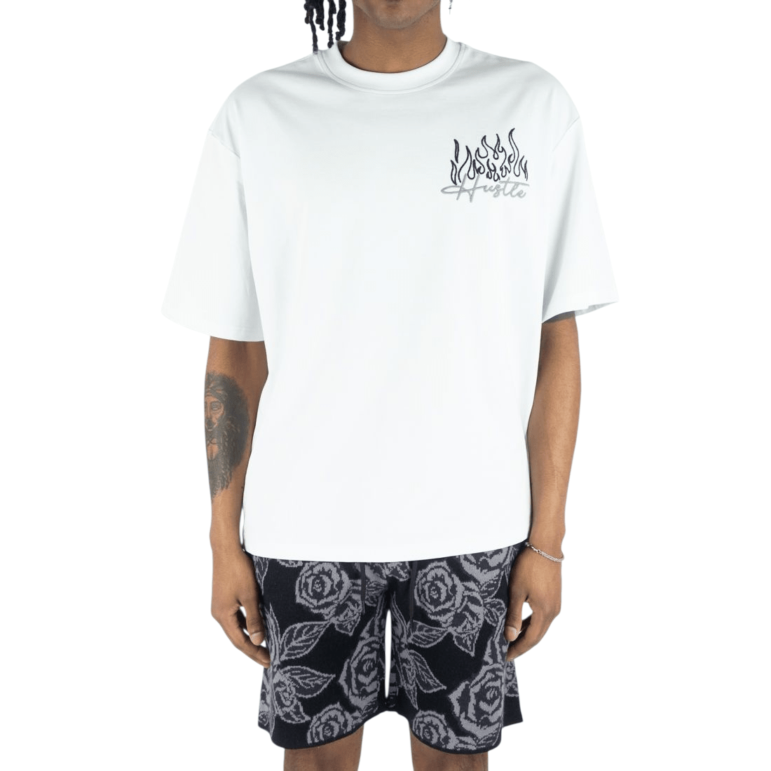 Rebel Minds hustle puff print t-shirt - T-SHIRT - Cityswagusa.com