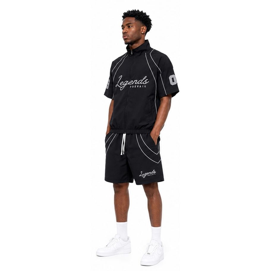 Legends prevail crinkle short set by LEGENDS PREVAIL