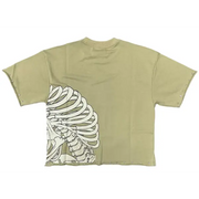 Black keys wave stone cropped t-shirt - T-SHIRT