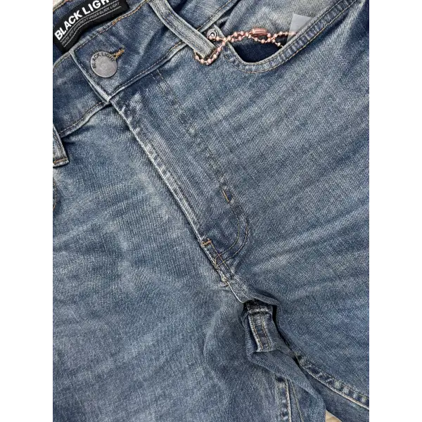 Black light vlentino stack fit denim - DENIM