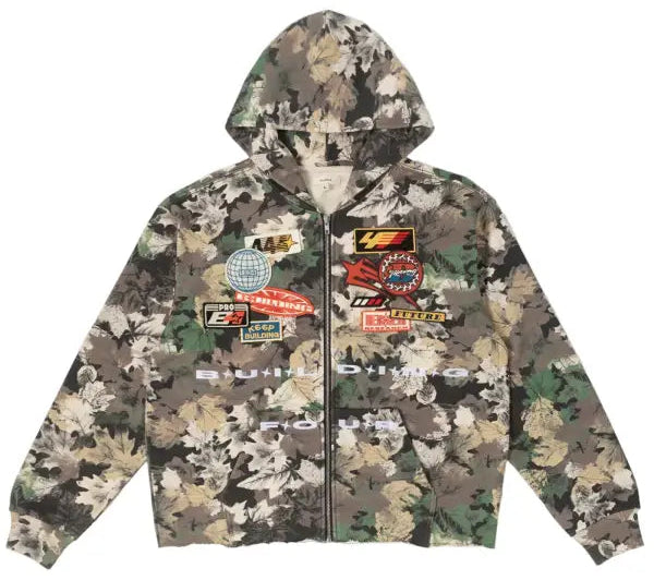 Bldg4 future patch hoodie - SMALL / CAMO - HOODIE