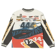 Bldg4 universal knit moto jersey longsleeve - SMALL / CREAM - T-SHIRT