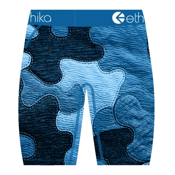 BMR denim blues MEDIUM / BLACK BOXER