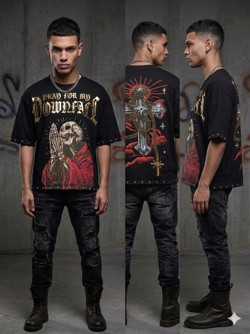 Rare common pray for all downfall t-shirt - T - SHIRT - Cityswagusa.com