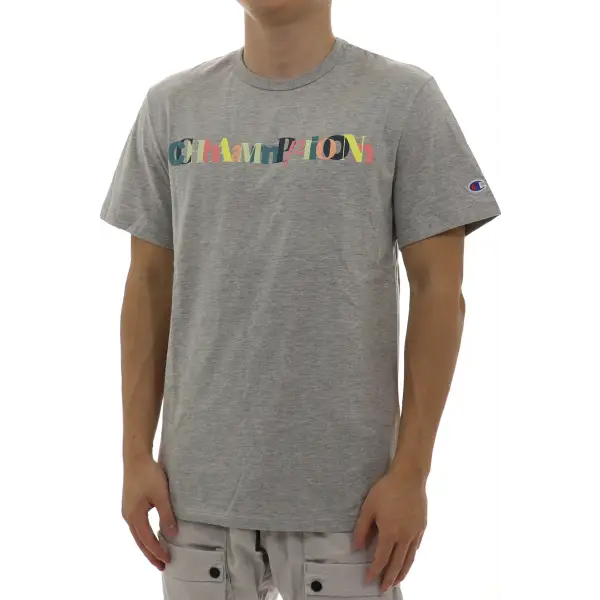 Champion Logo Lightweight Short Sleeve T-Shirt - ECtrendsetters