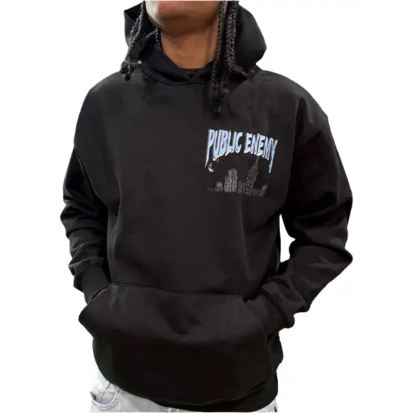 Chasin World Wide Public Enemy Hoodie - HOODIE