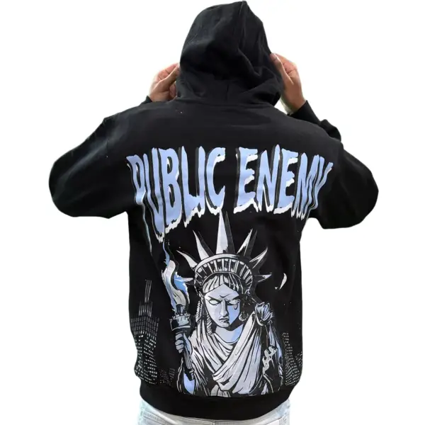 Chasin World Wide Public Enemy Hoodie - HOODIE