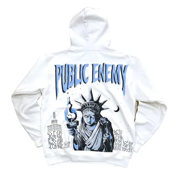 Chasin world wide public enemy hoodie - HOODIE