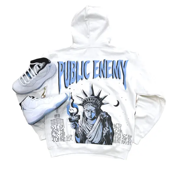 Chasin world wide public enemy hoodie - HOODIE