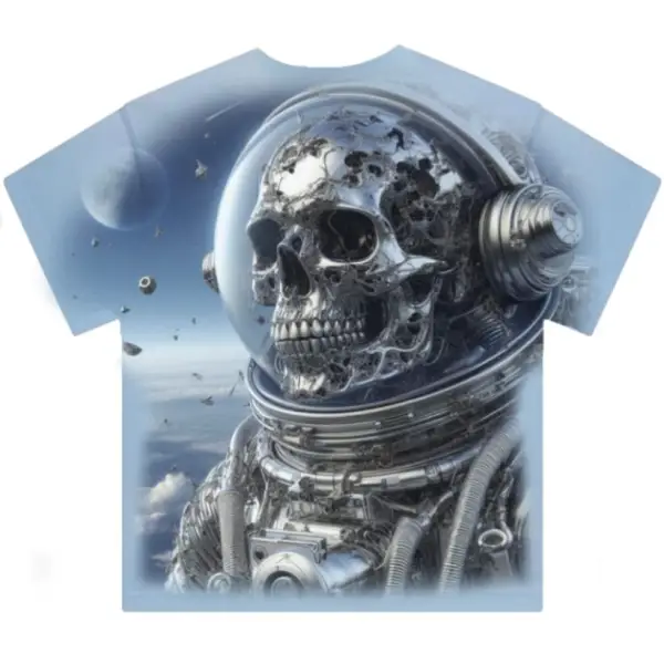 Chasin worldwide astro skull t-shirt - T-SHIRT