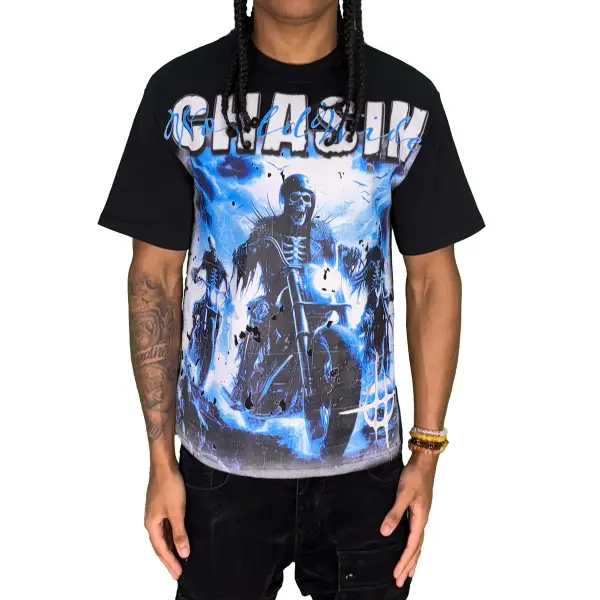 Chasin Worldwide biker gang t-shirt - T-SHIRT