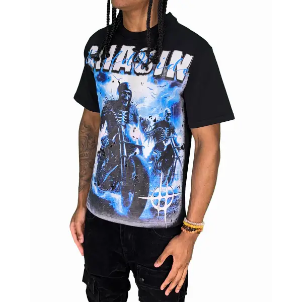 Chasin Worldwide biker gang t-shirt - T-SHIRT