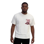 Chasin Worldwide break her body t-shirt - SMALL / CREAM - T-SHIRT