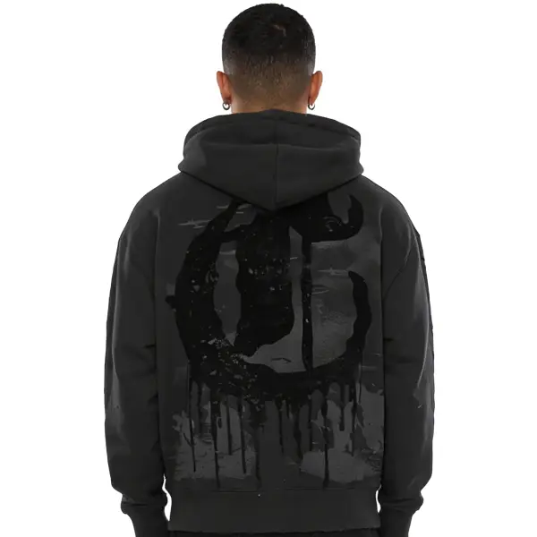 Chasin worldwide d day zip up hoodie - HOODIE