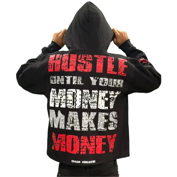 Chasin worldwide hustle hoodie - HOODIE