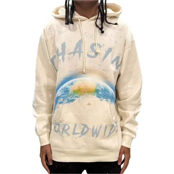 Chasin worldwide man on the moon hoodie - HOODIE