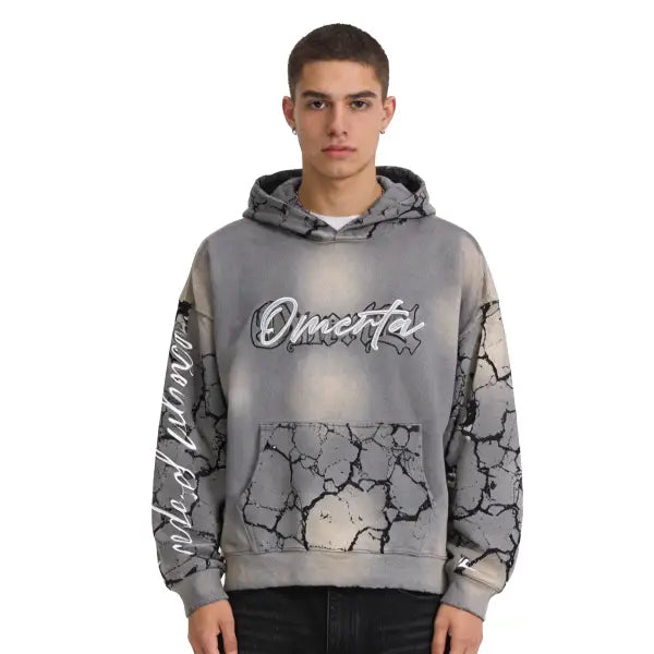 Chasin worldwide omerta hoodie - SMALL / DK.GRAY - HOODIE