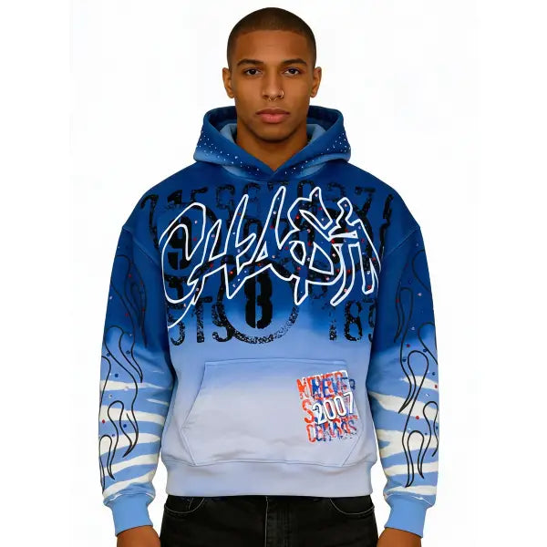 Chasin worldwide pacifica hoodie - SMALL / LT.BLU - HOODIE