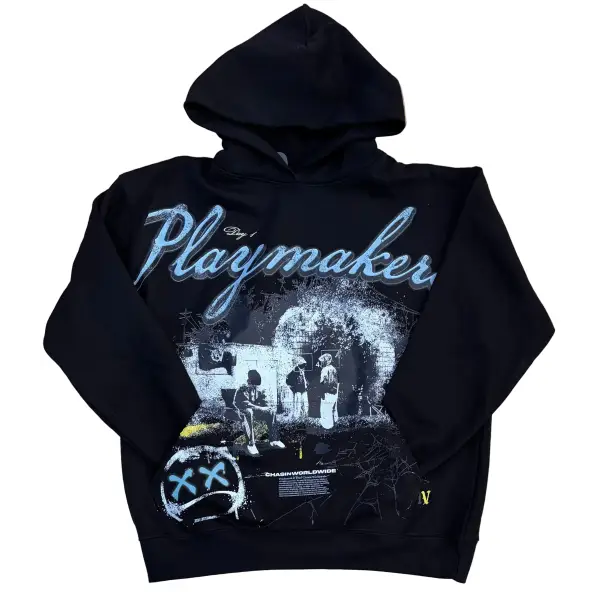 Chasin worldwide playmakers hoodie - SMALL / BLACK - HOODIE