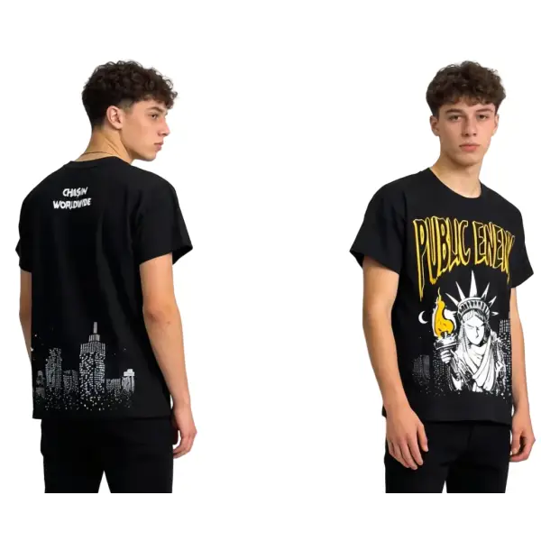 Chasin worldwide public enemy T-Shirt - T-SHIRT
