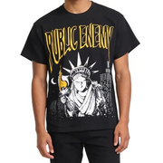 Chasin worldwide public enemy T-Shirt - SMALL / BLACK - T-SHIRT