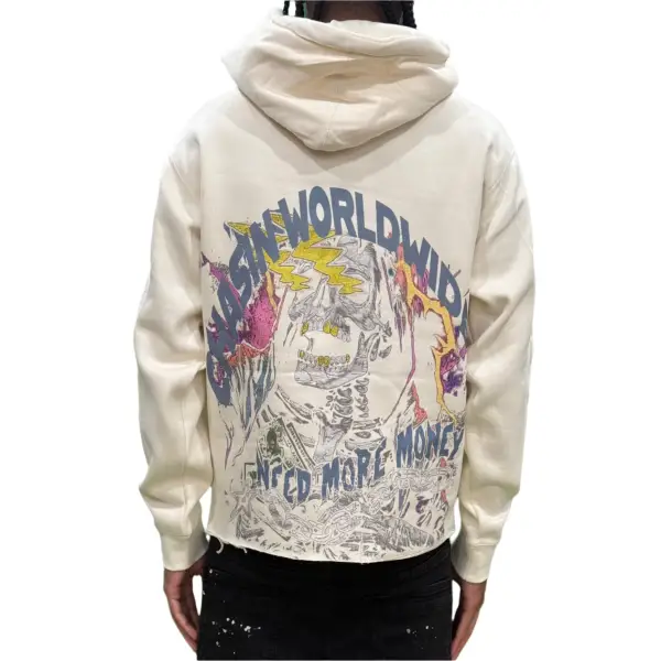 Chasin worldwide skull money hoodie - HOODIE