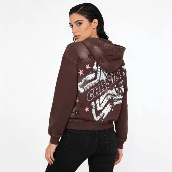 Chasin worldwide starry hoodie - HOODIE