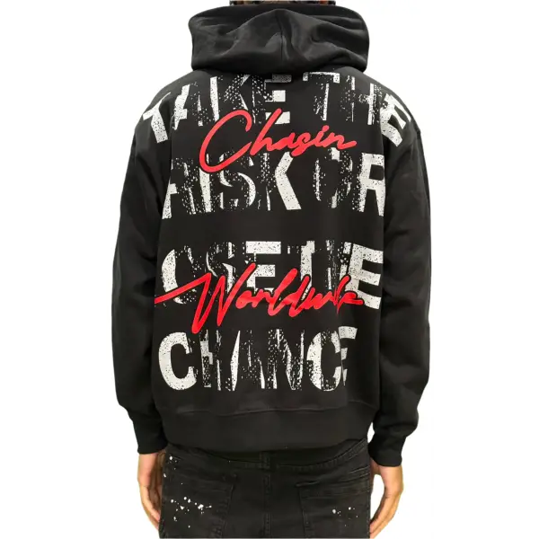 Chasin worldwide take risks hoodie - HOODIE