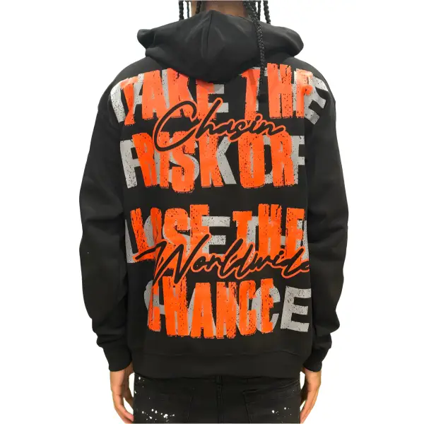 Chasin worldwide take risks hoodie - HOODIE