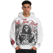 Chasin worldwide take the risk hoodie - SMALL / WHITE - HOODIE