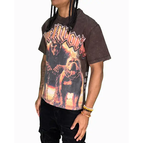 Chasin Worldwide unleash dog t-shirt - T-SHIRT