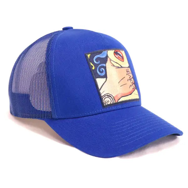 Choking love neck trucker hat - OSFA / ROYAL - HATS