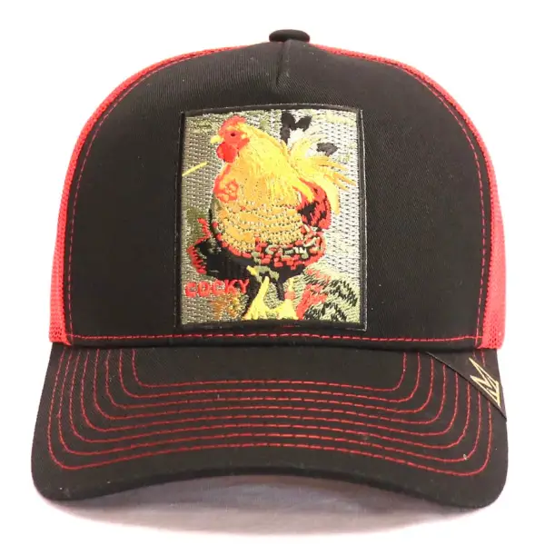 Cocky trucker hat - OSFA / BLACK - HATS