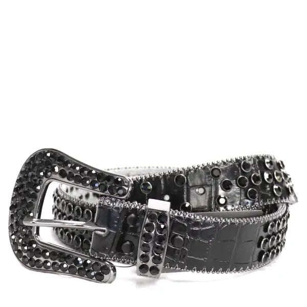 Corey filips alligator leather print belt - BELTS