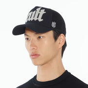 Cult crystal script logo hat - OSFA / BLACK - HATS