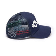 Cult graffiti mesh trucker hat by CULT OF INDIVIDUALITY
