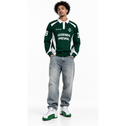 Legends prevail heavy rugby polo by LEGENDS PREVAIL
