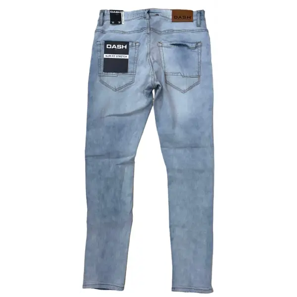 Dash ripped stitch slim fit denim - DENIM
