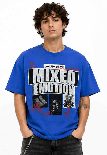 Mixed emotion lost identity t-shirt by MIXED EMOTION