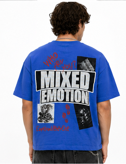 Mixed emotion lost identity t-shirt by MIXED EMOTION
