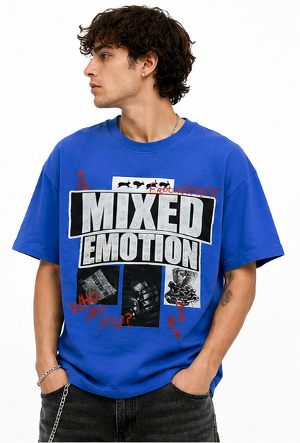 Mixed emotion lost identity t-shirt by MIXED EMOTION