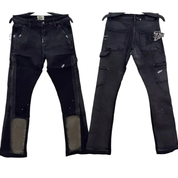 7sniper flare denim v2 - DENIM